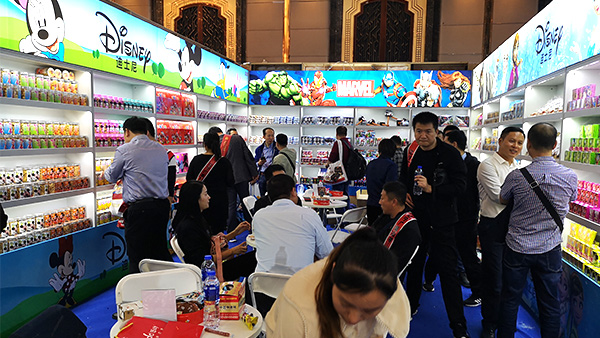 玉祥集团食品展会现场